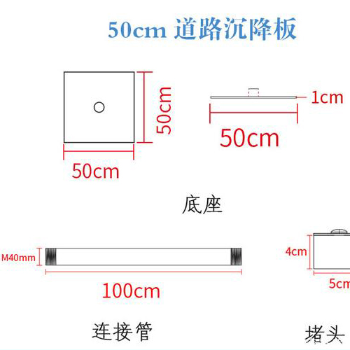 吉安沉降板规格型号如何选择？